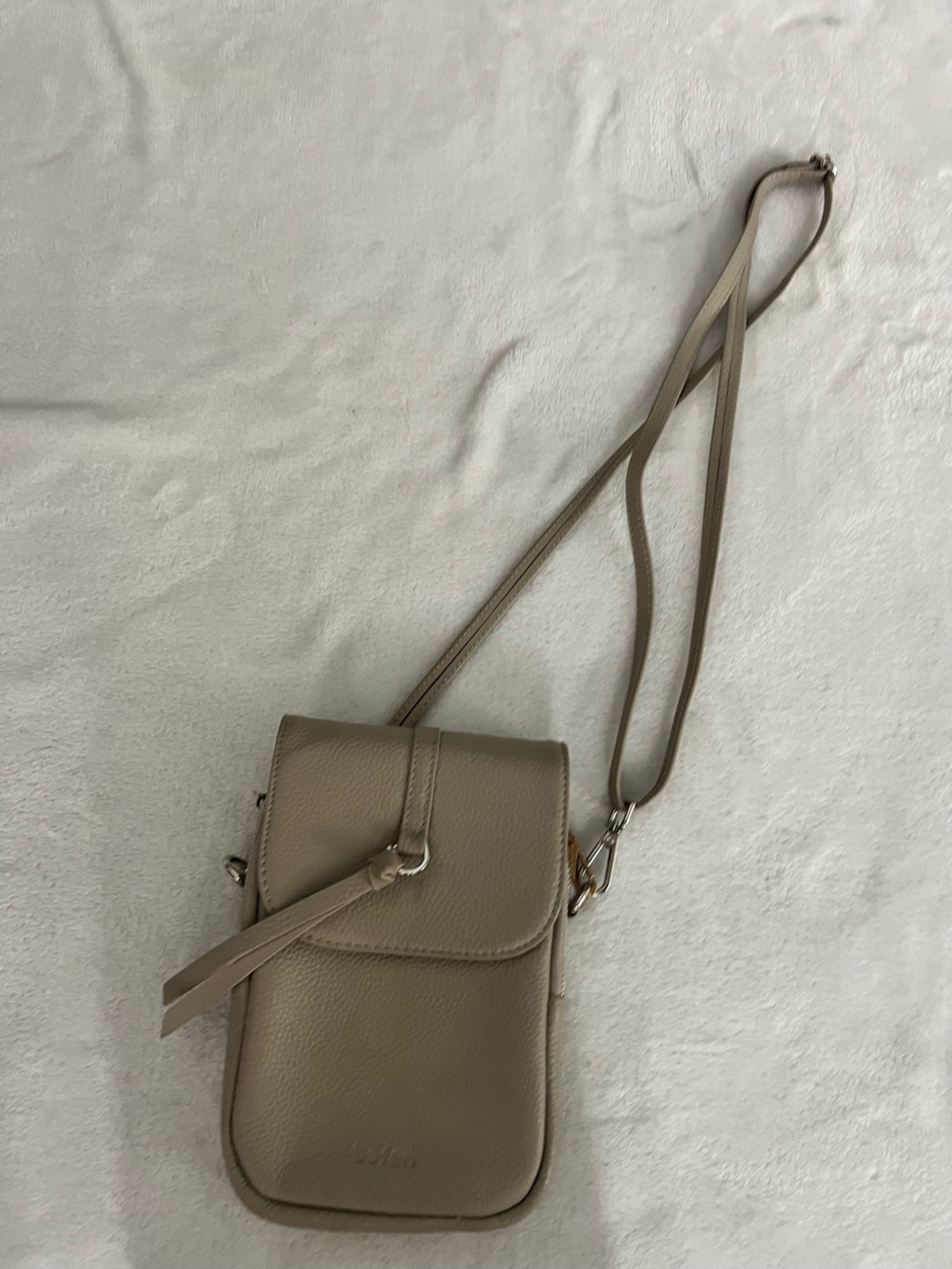Women's Crossbody Phone Bag in Taupe